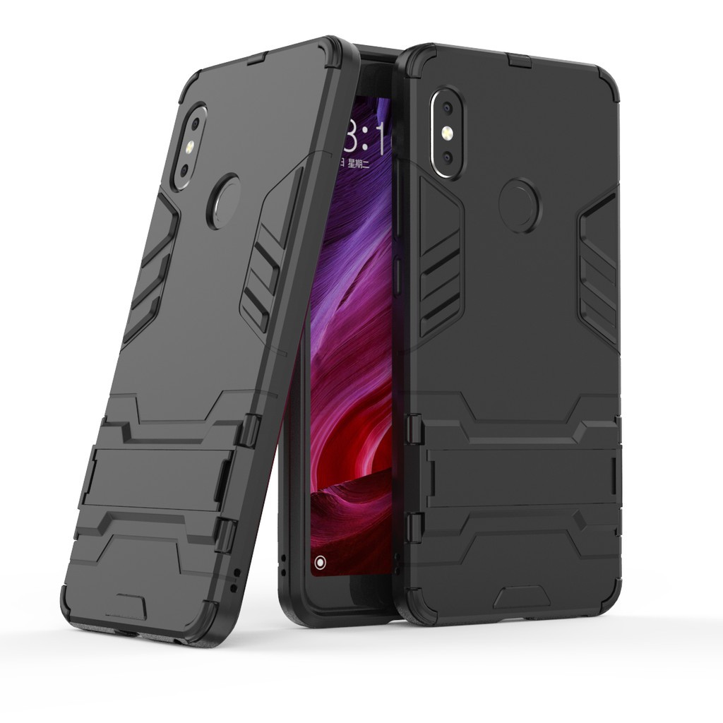 For Xiaomi Redmi Note 5 Pro Case Hybrid Iron Man Hard Armor Defender Phone Case