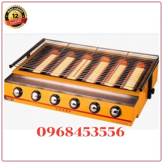 Bếp nướng gas 6 đầu đốt