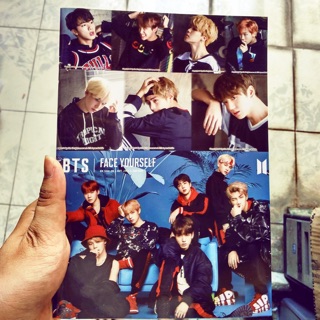 Combo 2 Vở viết BTS , hình các thành viên BTS, các trang vở có chữ BTS