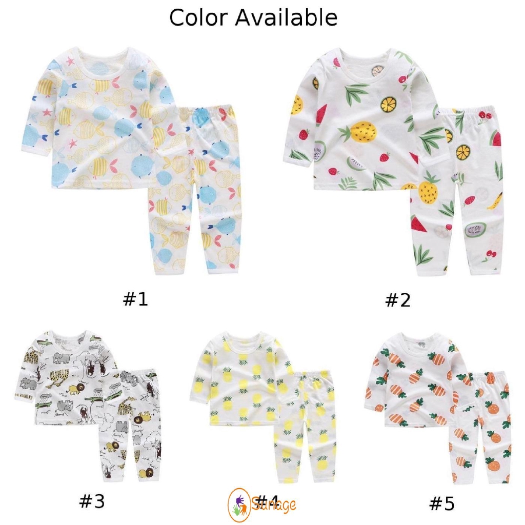 Bộ quần áo ngủ dễ thương cho bé