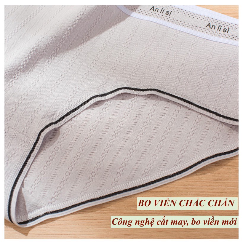 QUẦN LÓT NỮ COTTON SỢI TRE ANLISI VANVENE CẠP VỪA THÔNG HƠI CHỐNG VIÊM KHÁNG KHUẨN MỚI Q249 | BigBuy360 - bigbuy360.vn