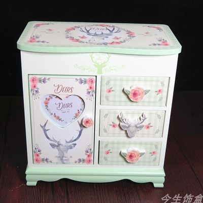 TỦ GỖ MINI ĐỰNG TRANG SỨC 2282