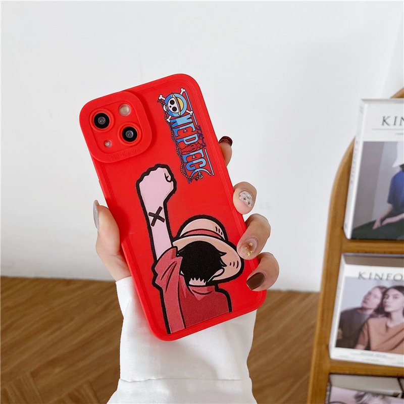 Mới Ốp Điện Thoại Mềm Hình luffy Cho iphone 13 12 Pro 11 Pro XS Max 6 6S 7 8 Plus SE2020 6Plus 7Plus 13Pro 12Pro