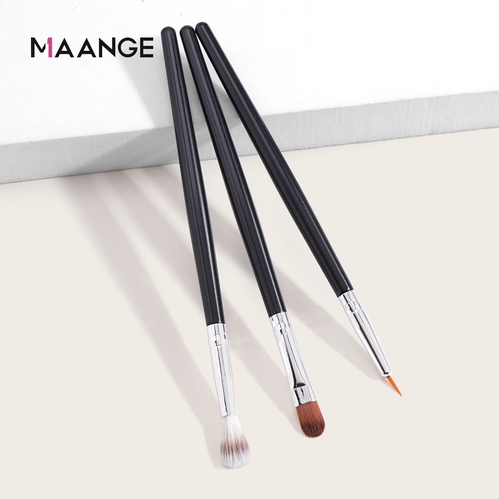 Set 3 cọ trang điểm mắt MAGEFY chất liệu chất lượng cao