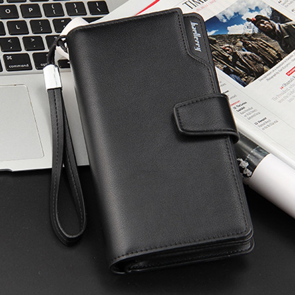 Ví Da Nam Dáng Dài Phong Cách Hàn Quốc