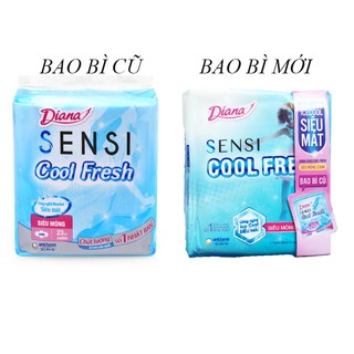 Combo 6 gói BVS Diana Sensi Cool fresh(Có cánh)