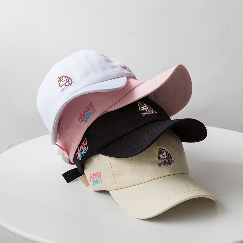 Mũ Lưỡi Trai Kỳ Lân Form Dadhat Mềm Dễ Dàng Gấp Gọn Chất Vải Cotton 1 Lớp Thoáng Mát Thêu 3d 3 Mặt Nón Cao Cấp