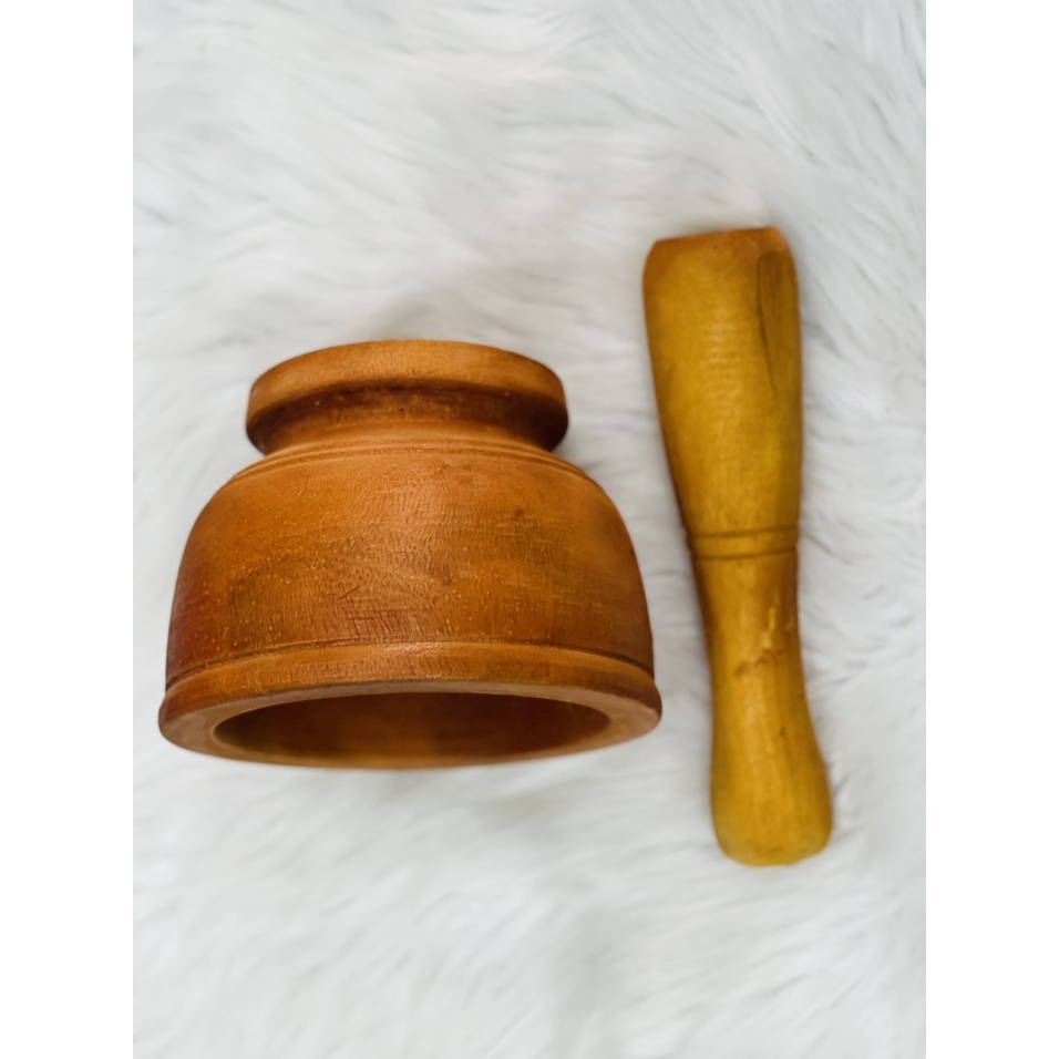 Cối + chài Gỗ đâm tiêu Thái Bình