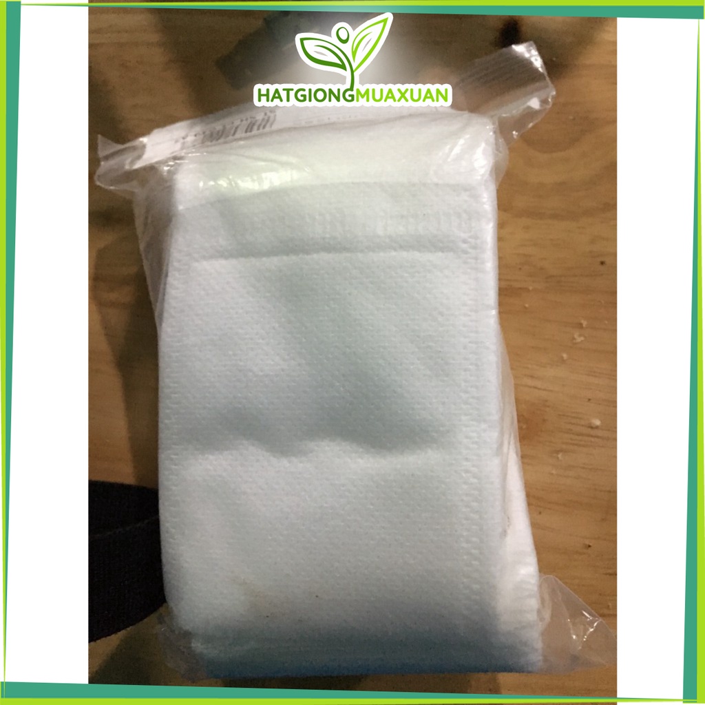 - Túi lọc đựng phân kích thước05cm x 7cm 100 túi chất.