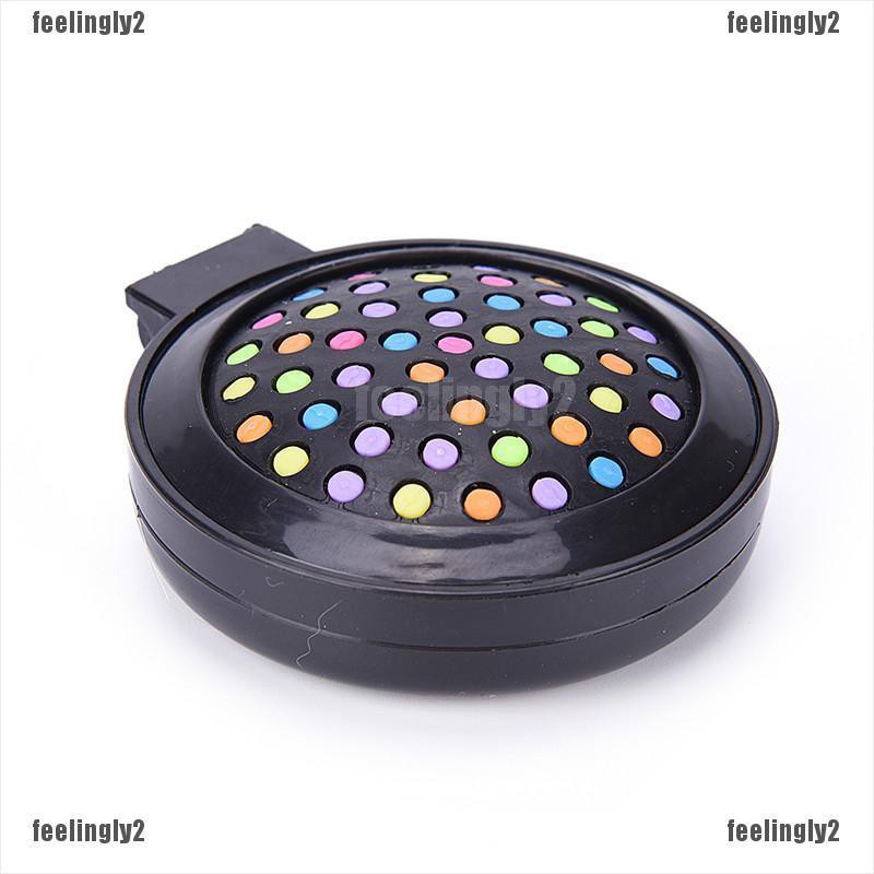 ❤Mặt Trời❤ Lược Gấp Tích Hợp Gương Màu Cầu Vồng Tiện Lợi