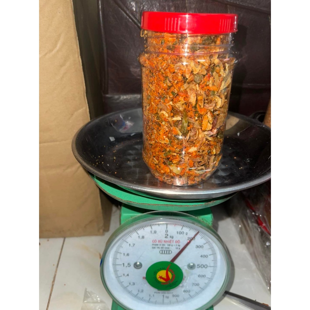 Muối tôm hành phi thơm ngon đặc sản Tây Ninh TẶNG KÈM 50G BÁNH TRÁNG