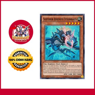 [Thẻ Bài Yugioh Chính Hãng] Subterror Behemoth Stygokraken