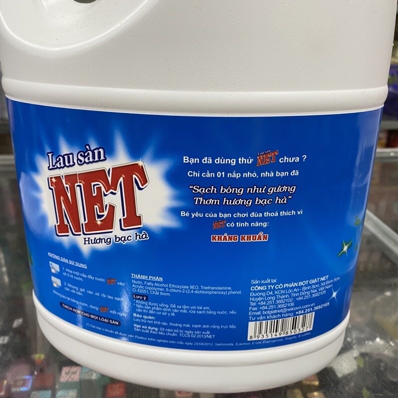 Nước lau sàn NET Extra 4kg