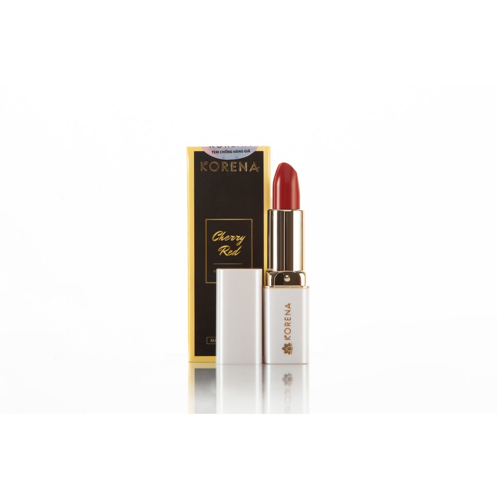 Son siêu lì Matte Lipstick Chery Red Korena 4g