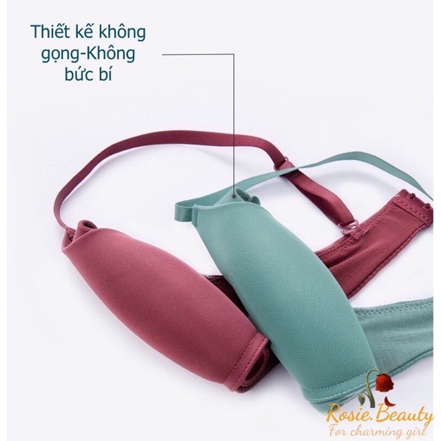 Áo lót nữ đúc su không gọng cao cấp, áo ngực nữ đệm mỏng mềm mại thoáng mát AL06