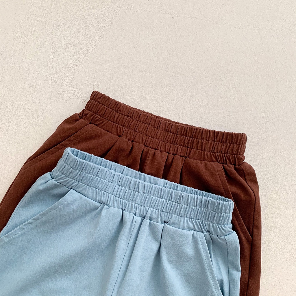 Set Áo Thun Tay Ngắn &amp; Quần Short Cho Bé