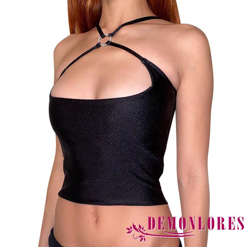 Áo Yếm Nữ Cộc Tay Hở Lưng Quyến Rũ