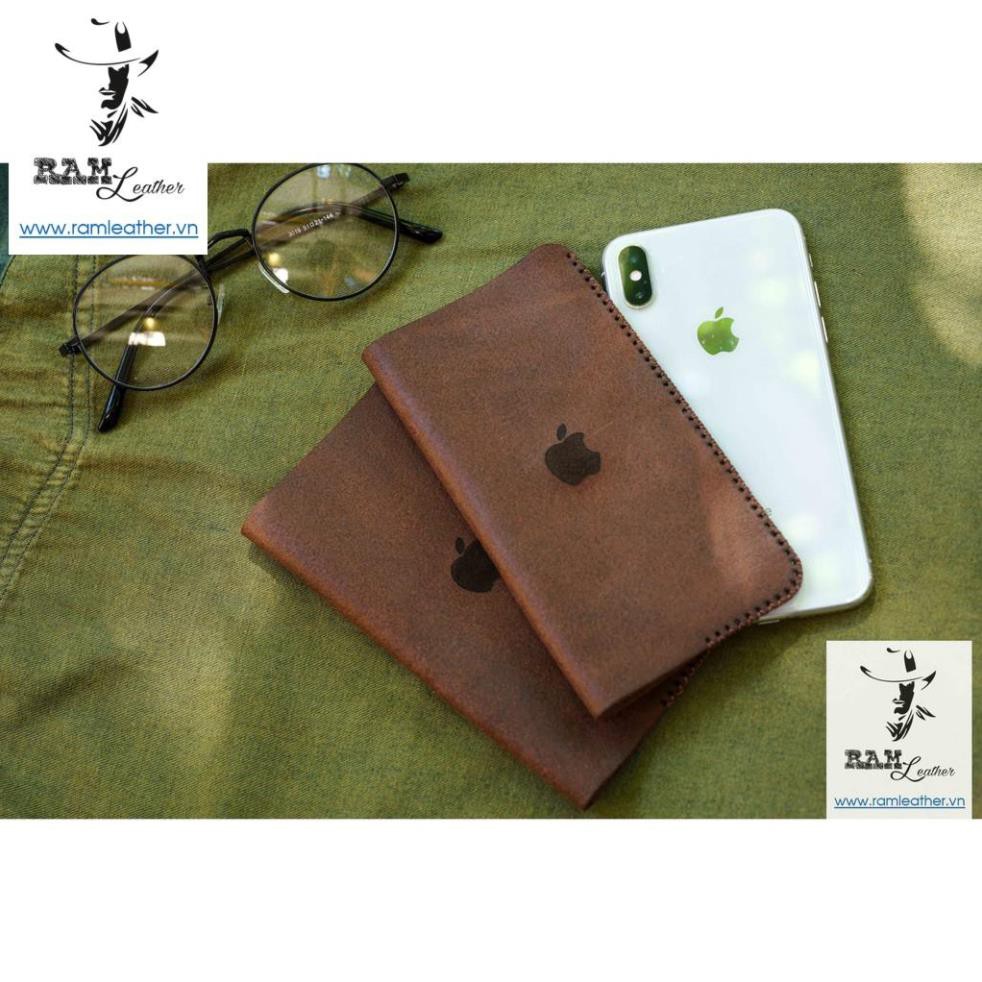 BAO DA IPHONE DA BÒ THẬT VINTAGE - IPHONE 6, 6PLUS, 7, 7 PLUS, 8, 8 PLUS, X, XS, XSMAX, IP 11, IP 11 PROMAX. SE . | BigBuy360 - bigbuy360.vn