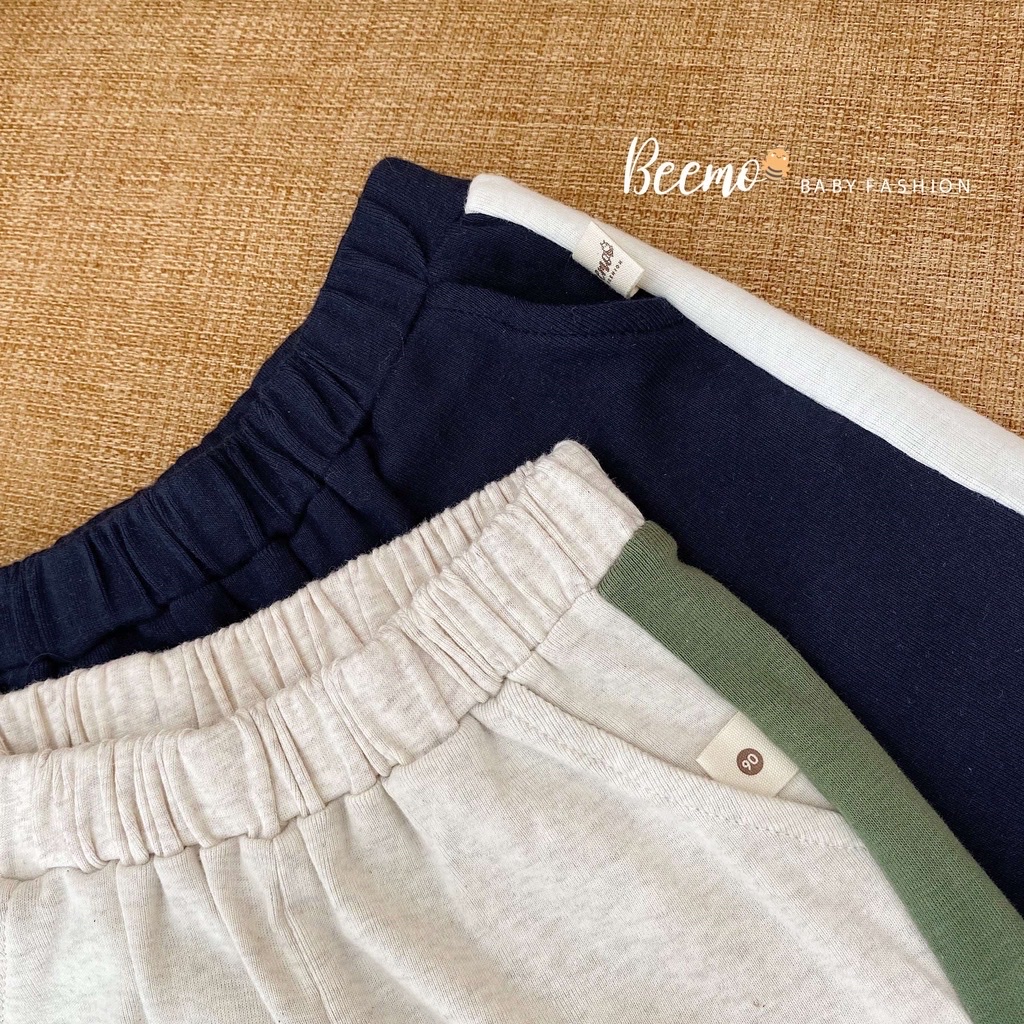 Đồ bộ dài tay cho bé trai Beemo chất thun cotton bộ quần áo thu đông sành điệu cho bé - STB STB39 STB40