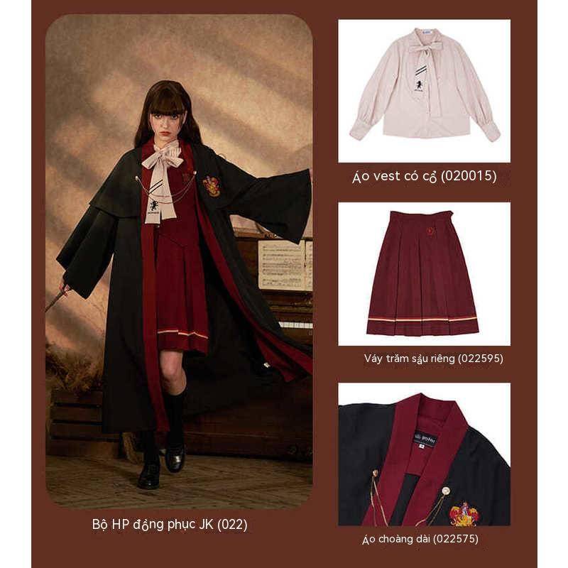 New skirt Harry Potter retro British style JK uniform box pleated skirt gentle wear college style