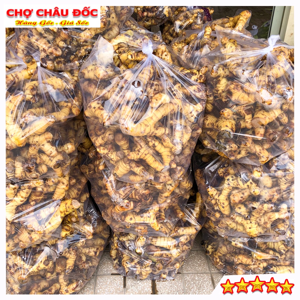 500gr Củ Riềng Tươi Vùng Thất Sơn Dùng Làm Gia Vị Và Dược Liệu