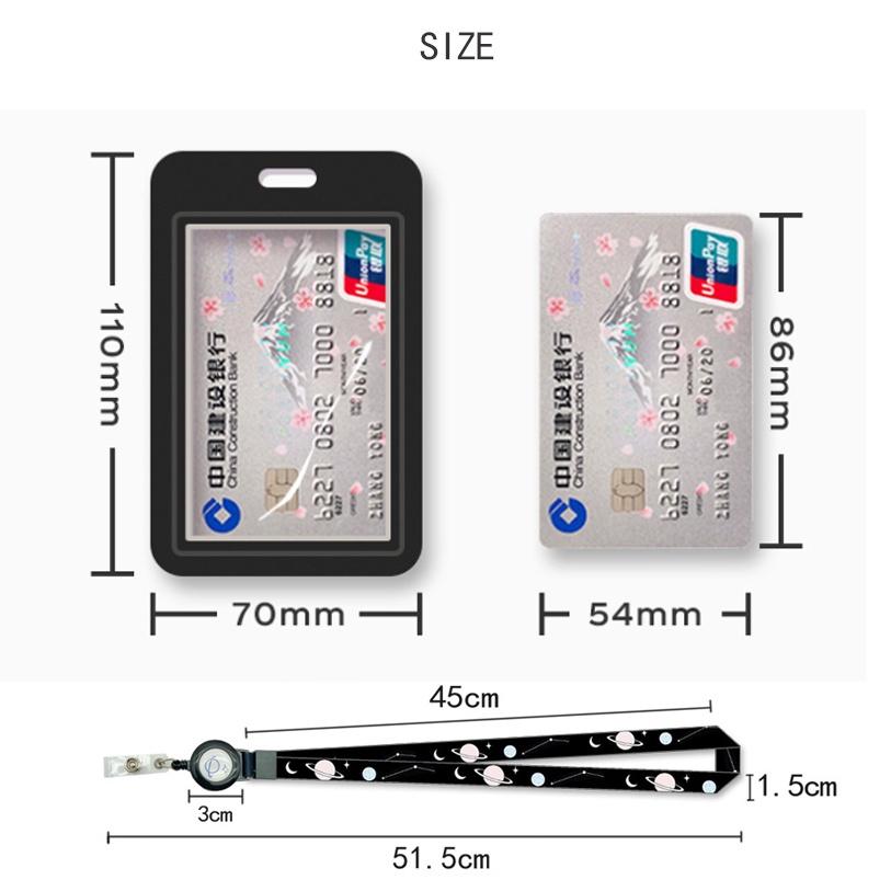 Vỏ Bảo Vệ Thẻ IC Hình Trường Đại Học Bóng Đá Có Khóa Kéo Dễ Sử Dụng Cho Học Sinh Nam