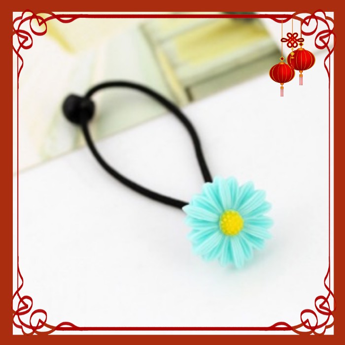 Buộc tóc hoa cúc