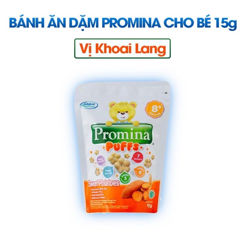 Combo 4 vị- Bánh ăn dặm Promina - sỉ và lẻ - hết khoai lang thay bằng vị bất kì