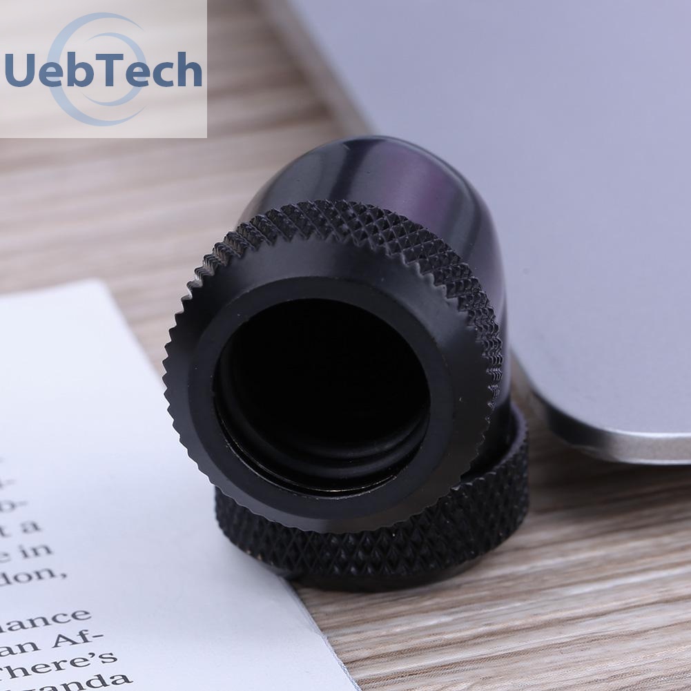 Đầu nối ống nước 90 độ Uebtech 14mm OD G1/4