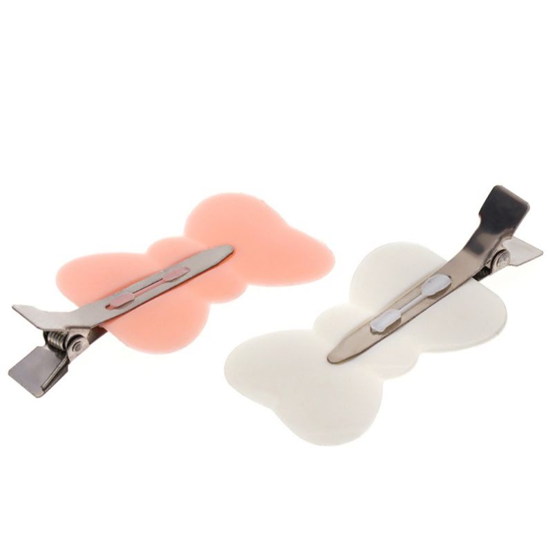 Bộ 2/3/4 kẹp tóc cố định tóc mái không uốn cong cho nữ