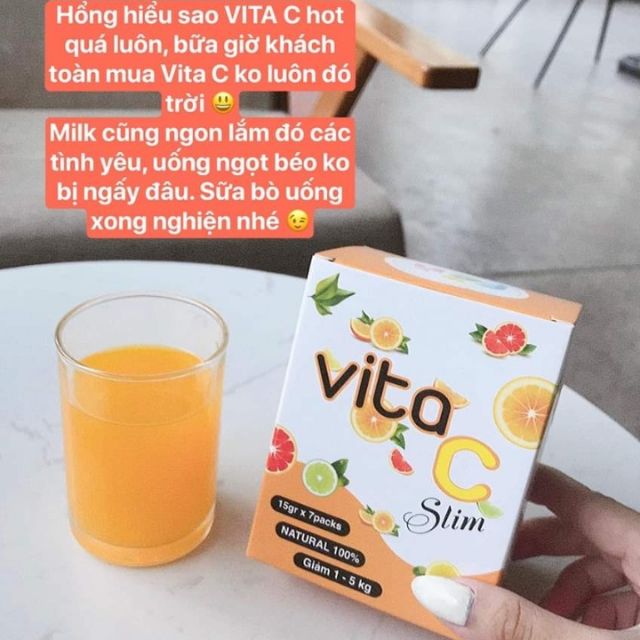 Vitamin c giảm cân