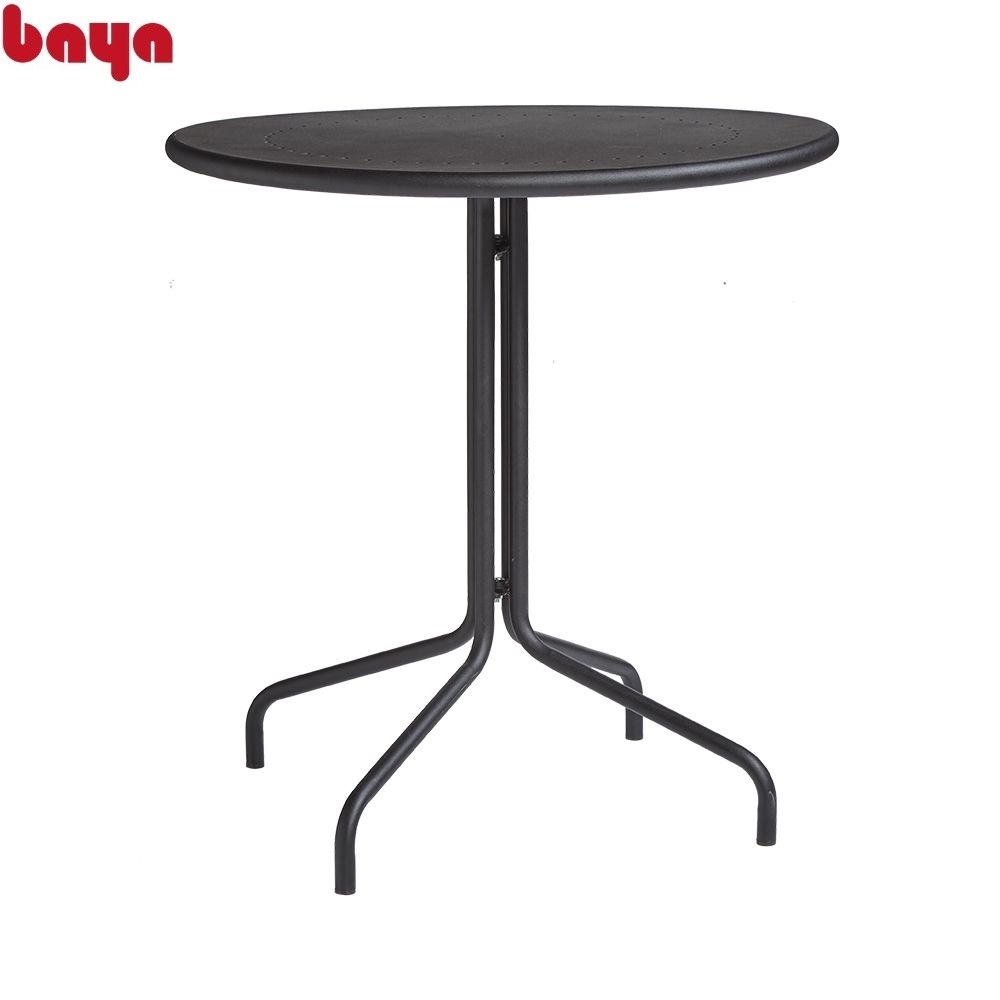 Bàn Ngoài Trời BAYA CAFE ROYALE Chất Liệu Thép Sơn Tính Điện Thiết Kế Bo Tròn Hiện Đại 1068924