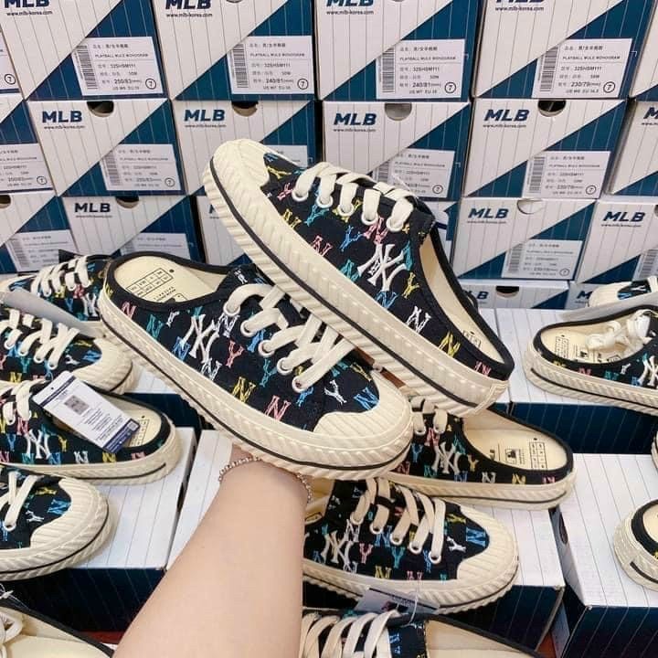 Giầy Đạp Gót Ny [ Full Box ] Nữ  - Sneaker Nữ, Giầy Sục Mới