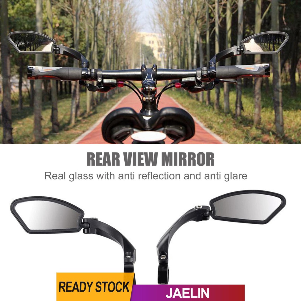 Gương chiếu hậu HD xoay 360 độ chống sốc cho xe đạp