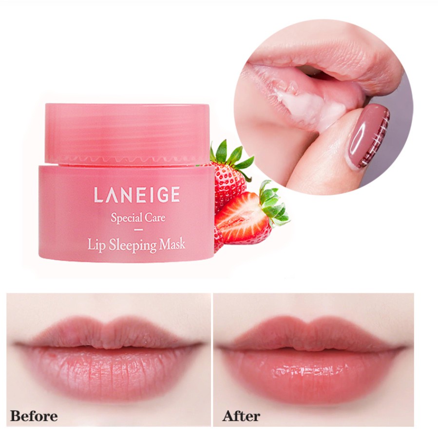 Mặt nạ môi Laneige Lip Sleeping Mask mini 3g - Mặt Nạ Ngủ Dưỡng Ẩm Và Phục Hồi Môi Thâm