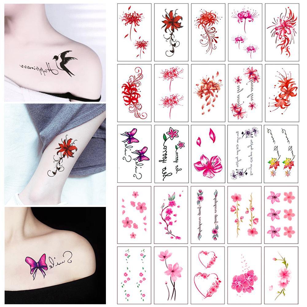 SUMU Set 30 Hình Xăm Dán Nhiều Màu Chống Nước