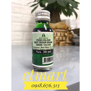 Màu nước best odour xanh đậm 30ml