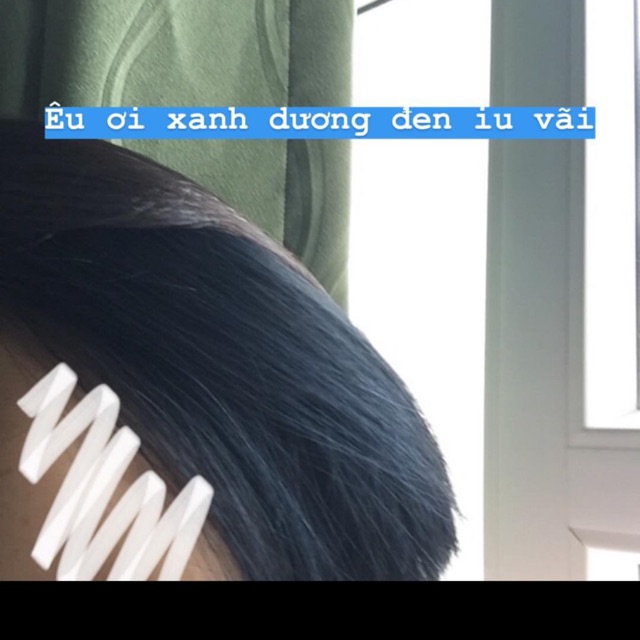 Thuốc nhuộm Xanh dương đen khói( Tặng kèm trợ nhuộm, găng tay) | BigBuy360 - bigbuy360.vn