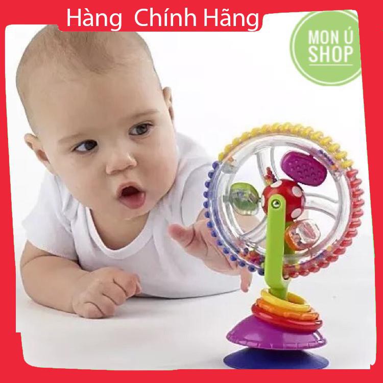 Lục lạc vòng quay bánh xe Sassy Wonder Wheel | Đồ chơi giáo dục sớm_Chính hãng