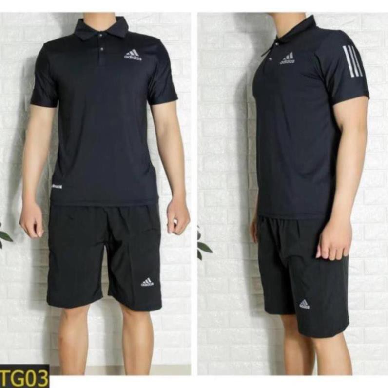 Áo Thun Nam Polo cổ bẻ Tay ngắn trơn cao cấp phong cách thể thao