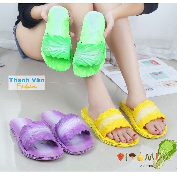 Dép bắp cải chống trơn cho người lớn, size từ 36-40