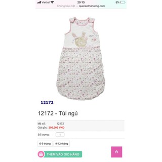 TÚI NGỦ CHO BÉ TỪ 3 ĐẾN 1 TUỔI