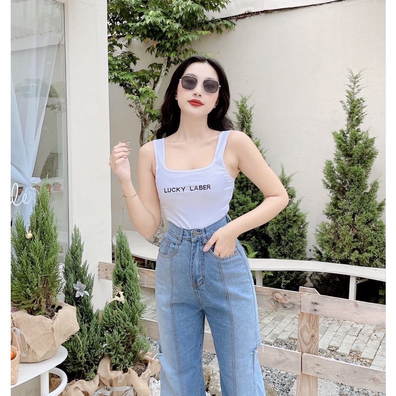 [ VIDEO HƯ KHÔNG ] QUẦN JEANS ỐNG RỘNG NỮ LƯNG CAO LOANG MÀU CHỈ RÁCH LAI CUỐN FORM CHUẨN SIÊU ĐỈNH FORM DÁNG CHUẨN CHỈ