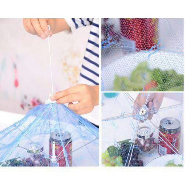 Lồng bàn lưới xếp gọn
