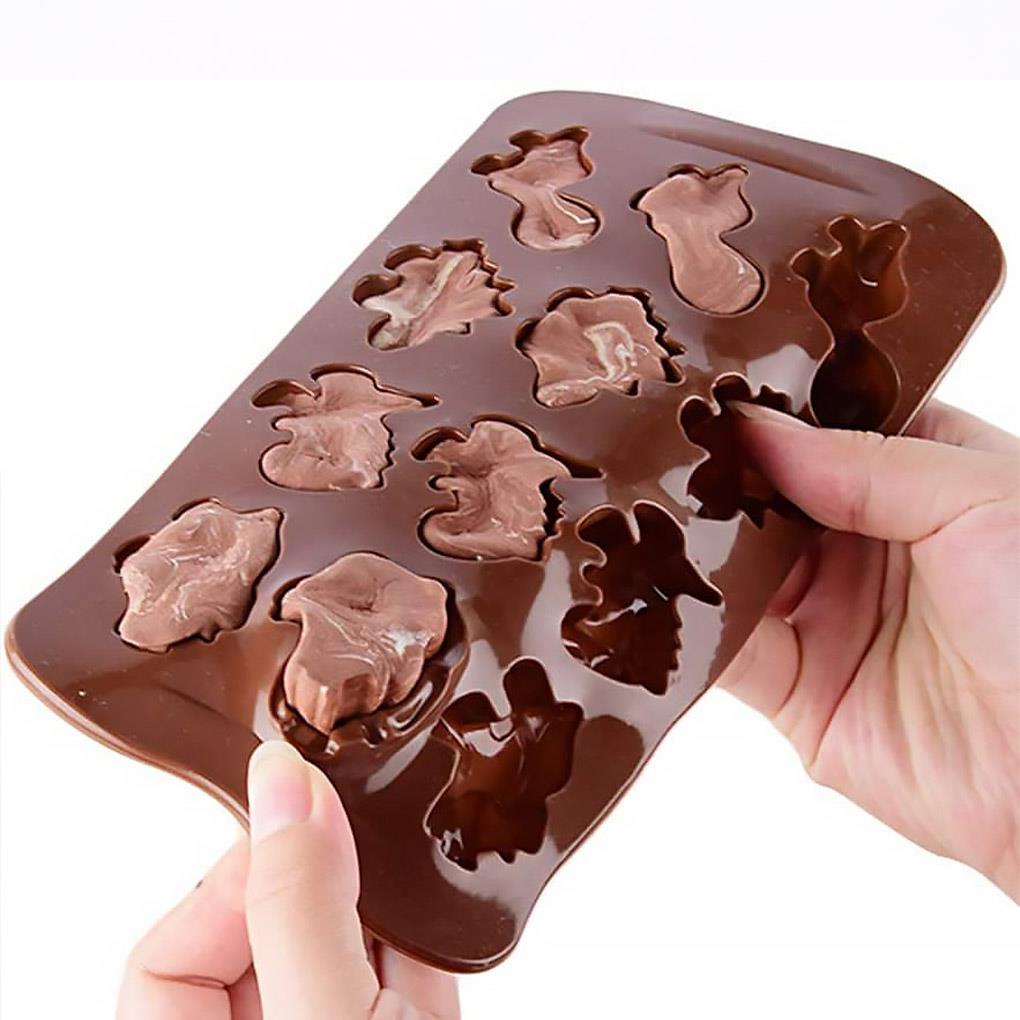 Khuôn Silicone Làm Bánh 12 Ngăn Tiện Lợi ff86