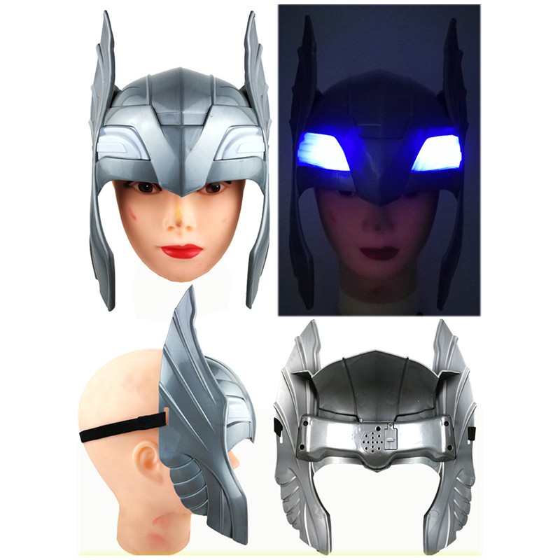 Bộ Khiên Mặt Nạ Captain America và Búa Thor Hóa Trang Halloween