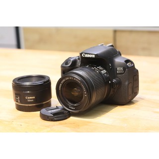 Máy ảnh Canon 650D kèm lens kit IS II