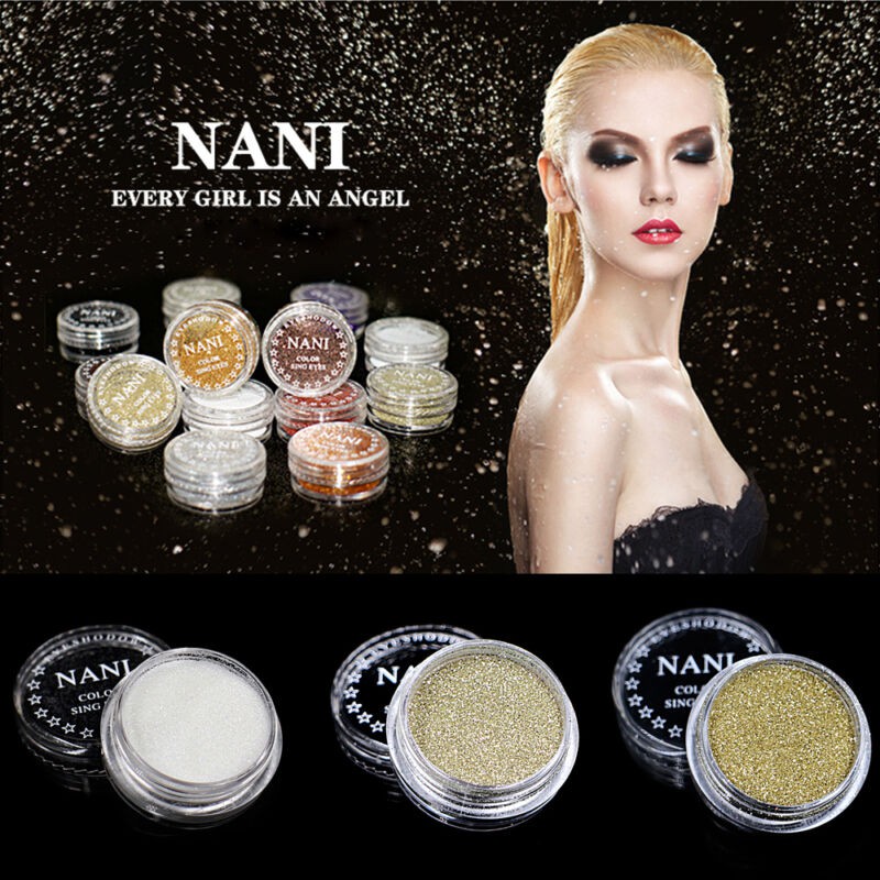 Kim Tuyến Nhũ Trang Điểm Nani Trắng, Tạo Hiệu Ứng, Bắt Sáng, Điểm Nhấn Nổi Bật Makeup Mắt, Tham Gia Sự Kiện, Chụp ảnh