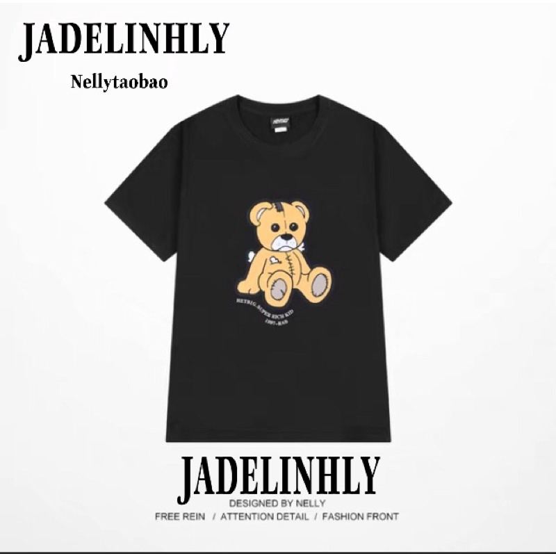 Áo phông nelly heybig sale (có sẵn) gấu vàng super rich kid