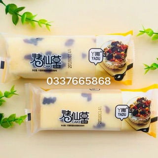 10 CHIẾC BÁNH BÔNG LAN QUE NHO ĐẬU ĐỎ